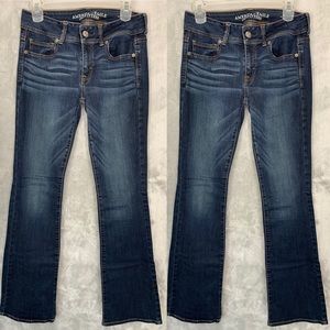 American Eagle Dark blue Kick Boot jeans